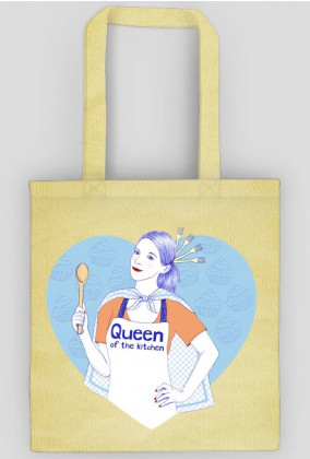 Queen of the kitchen - torba płócienna - skosztuj.to
