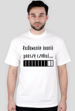 Ładowanie ironii Męska One Mug