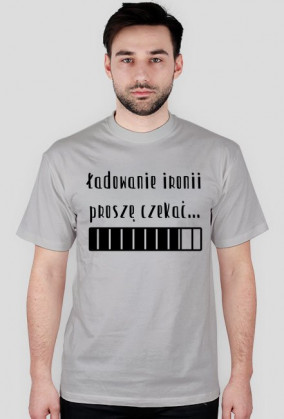 Ładowanie ironii Męska One Mug