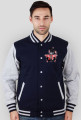 bluza czarno biala
