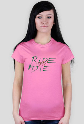 4Biegi prezentuje tshirt - Ride or Die [GREEN&BROWN]