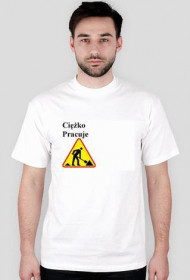 ciezko pracuje