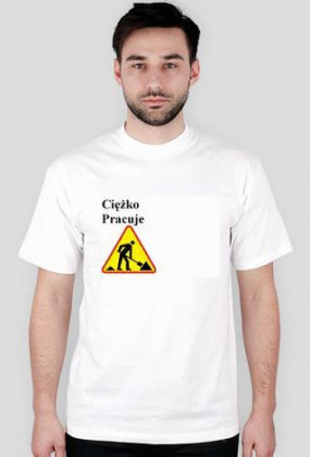 ciezko pracuje