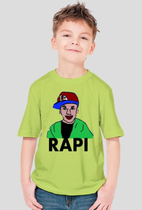Rysowany Rapi Na chłopak