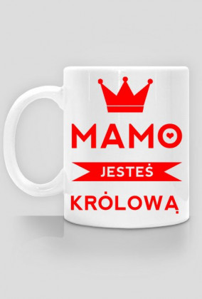 Mamo jesteś Kubek One Mug