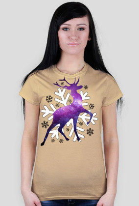 Winte Wonderland Space Reindeer Girl - MadWear