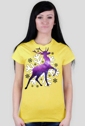 Winte Wonderland Space Reindeer Girl - MadWear