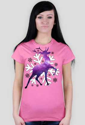 Winte Wonderland Space Reindeer Girl - MadWear