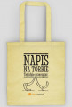 Torba Napis na torbie...