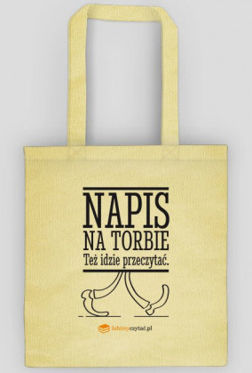 Torba Napis na torbie...