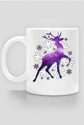 Winte Wonderland Space Reindeer cup - MadWear