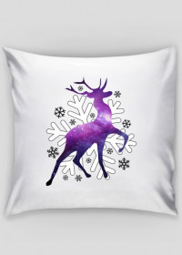 Winte Wonderland Space Reindeer Pillow - MadWear