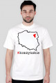 Koszulka męska biała #łomżyńskie