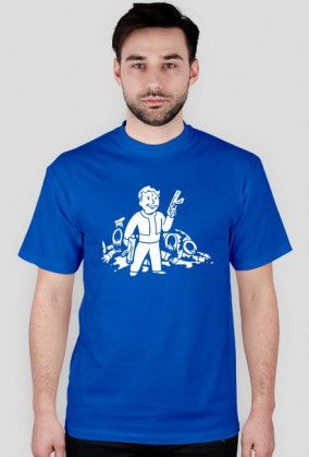 Fallout - Vault Boy niszczy (rózne kolory)