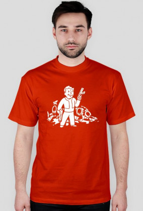 Fallout - Vault Boy niszczy (rózne kolory)
