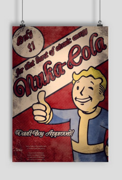 Fallout - Plakat Nuka Cola 1