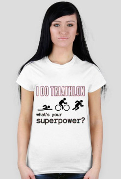 Koszulka damska I Do Triathlon
