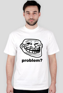 problem- koszulka biała