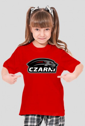 Koszulka dziewczęca CZARNI- różne kolory!