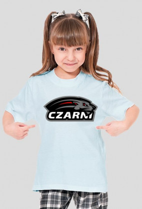 Koszulka dziewczęca CZARNI- różne kolory!