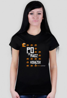 Koszulka damska Pożeracz książek