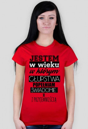 Koszulka głupstwa dla Niej