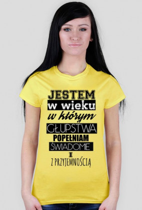 Koszulka głupstwa dla Niej