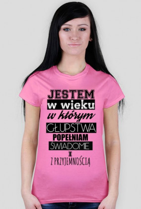 Koszulka głupstwa dla Niej