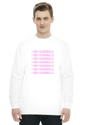 1-800-FASHIONKILLA white blouse