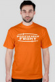 podziemny front white logo t-shirt 1