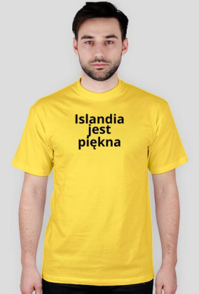 Islandia jest piękna - męska