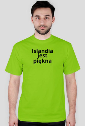 Islandia jest piękna - męska