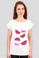 t-shirt dla nastolatki/kobiety