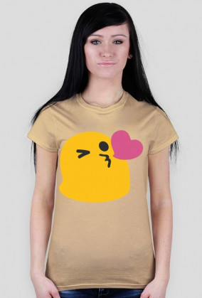 Emoji Buziak z serduszkiem