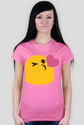 Emoji Buziak z serduszkiem