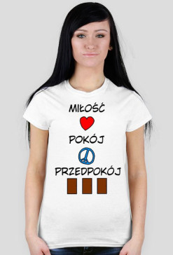 Miłość, Pokój, Przedpokój - K (biała)