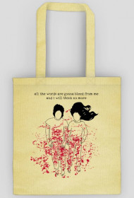 the white stripes are bleeding