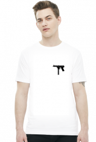 tec 9 white t-shirt