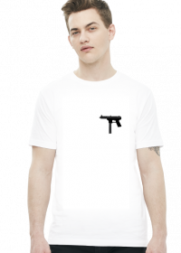 tec 9 white t-shirt
