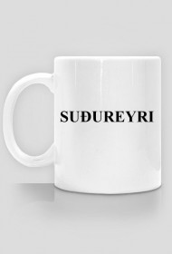 Kubek - napis Suðureyri