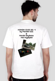 Biały Koszulek z Hondą :D