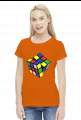 Koszulka damska (Kostka Rubika)