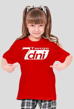 Koszulka dziecięca "Twoje 7 dni"