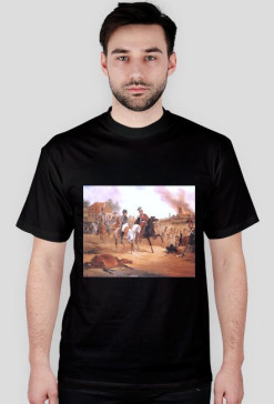 Napoleon z Poniatowskim pod Lipskiem