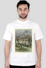 French attack in 1812 in Russia