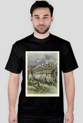 French attack in 1812 in Russia