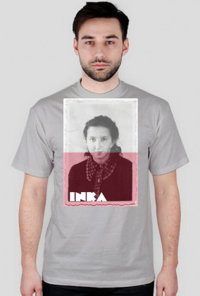 T-shirt z portretem Inki