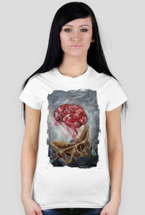 "koszulki z nadrukiem"  - O'Prime Art Prints - Brain Party