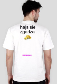 T-shirt Hajs sie zagdza