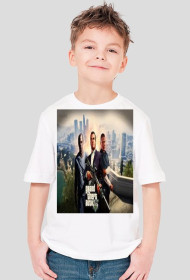 koszulka z nadrukiem z gry GTA 5